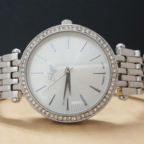 Skye Women's Designer Watch with Sparkling Stones - Picture 3 of 3